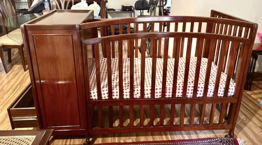 Wooden Baby Cot for sale