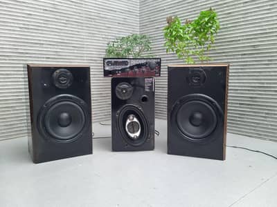 woffer speaker set / woofer speaker with amplifier