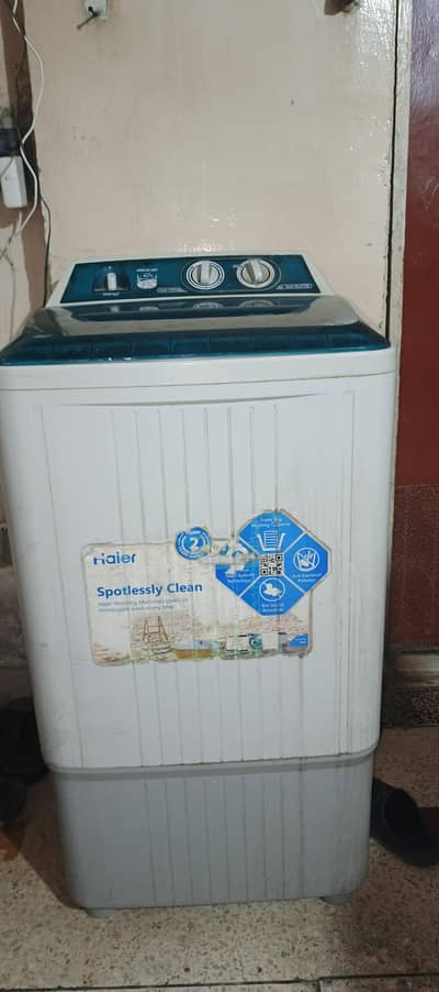 HAEIR WASHING MACHINE SINGLE (12 KG LOAD)
