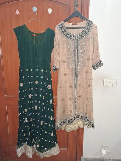 complete bridal dress (Mohsin Sons)