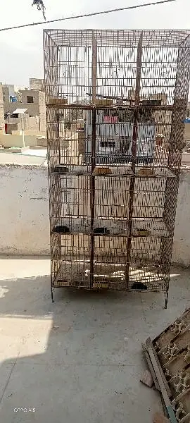 دو عدد  پرندوں کے پنجرے  برآے فروخت ھے ۔ — photo 5