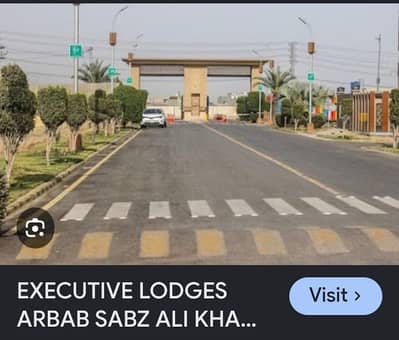 Arbab sabzali town corner 4 Marla plot for sale