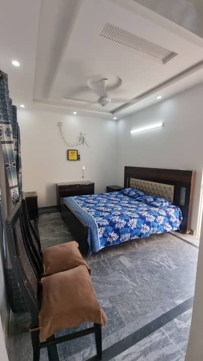 5 Marla Semi-Furnished Upper Portion for Rent in Khayaban-e-Amin G Block