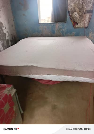 double size bed matress of Rs 9000 contact 03097576163