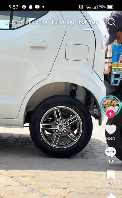 4 piece alyrimes Mujhey chachye new Alto k lye