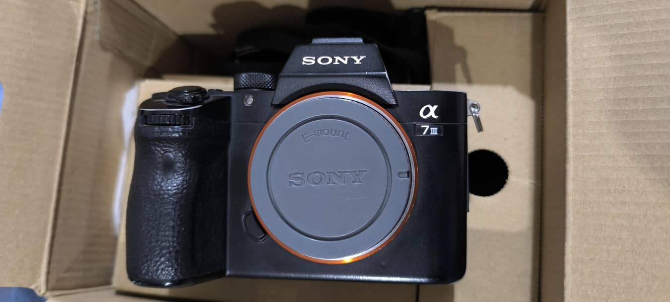 Sony a7iii mirrorless camera 0