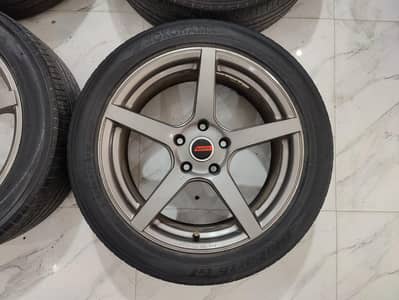 17 inch Lenso Wheels with Yokohama Tyres