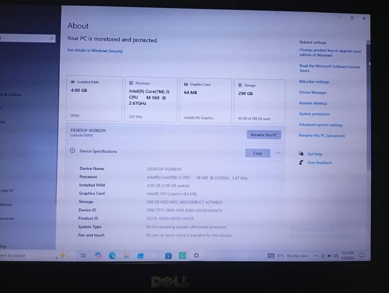 Dell Latitude E6410 6
