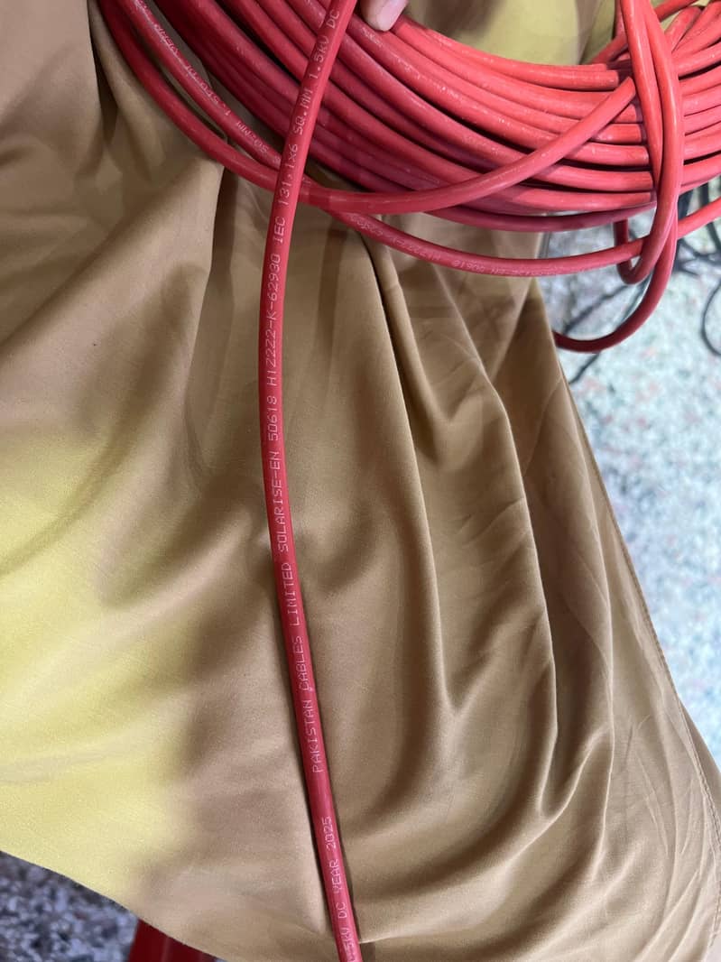 DC cable for solor system 1