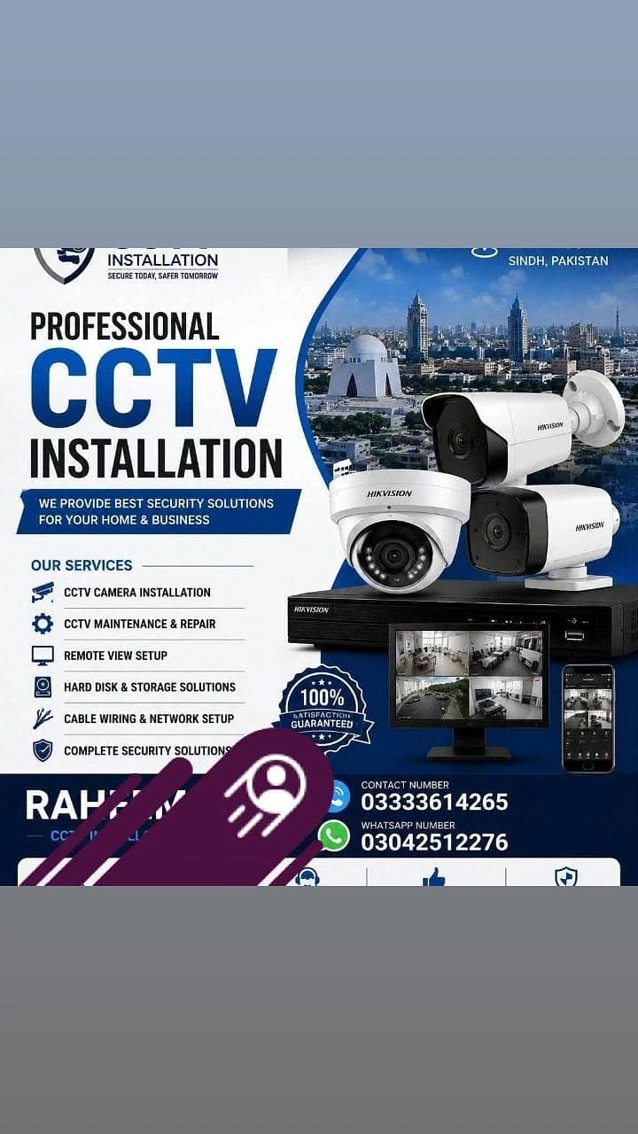 CCTV Camera Installation 0