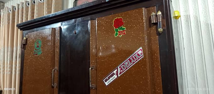 2 Doors Iron Safe Almirah Good Quality