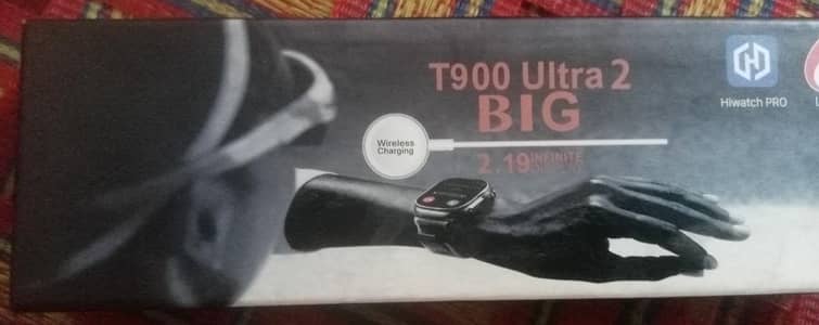 T_900 Ultra 2 BIG Smartwatch - 2.1 inch - Used 10/10