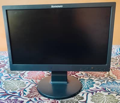 Lenovo D186wA 18.5 Inch LCD Monitor in excellent condition