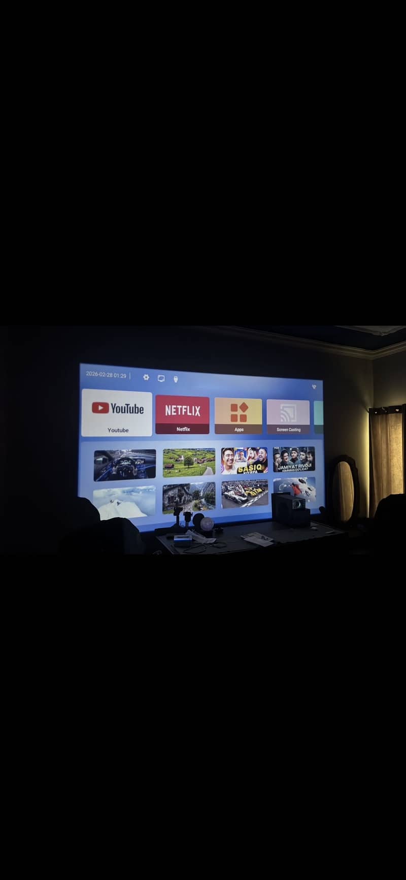 Android Projector 1080P 4