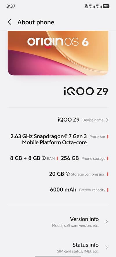 Vivo iQOO Z9 5G