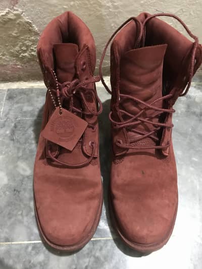 Timberland long shoes red/brownish