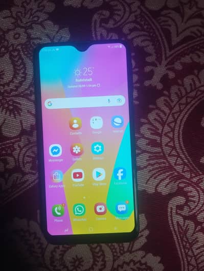 Samsung Mobile M20 single SIM pta approved 5000 mah battery lines area