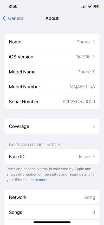 Apple iPhone X