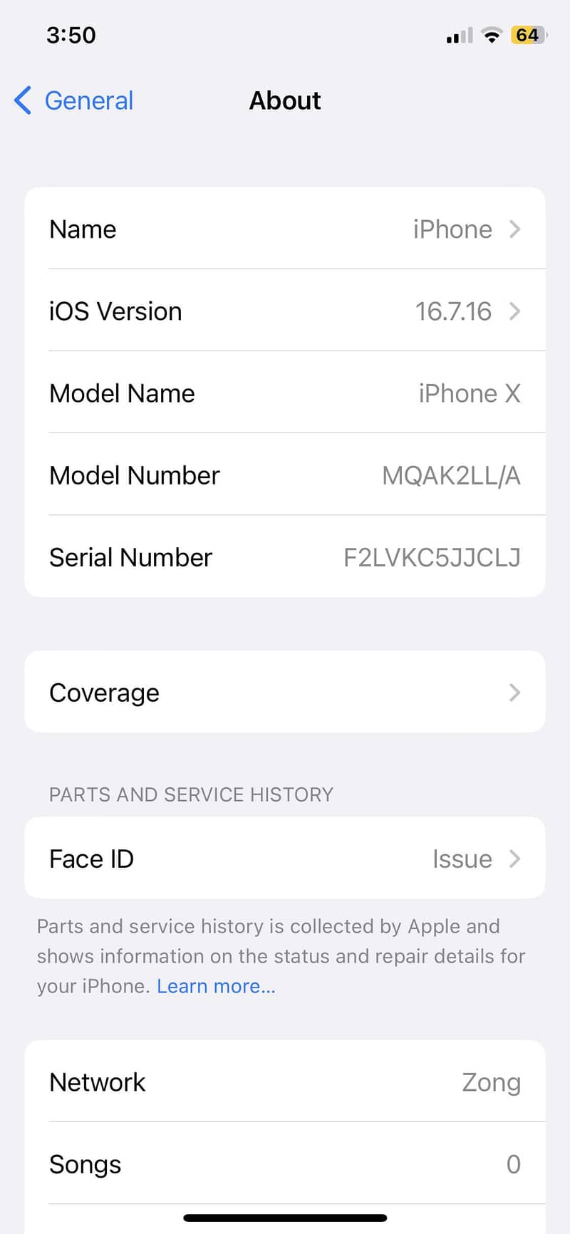 Apple iPhone X 0