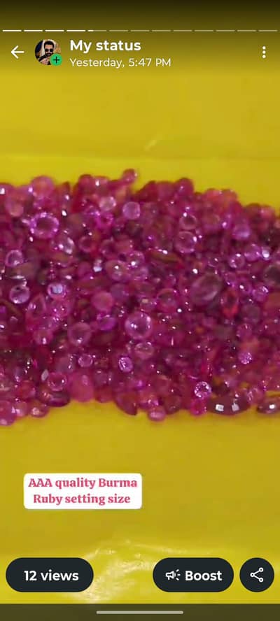 Natural Ruby Burma
