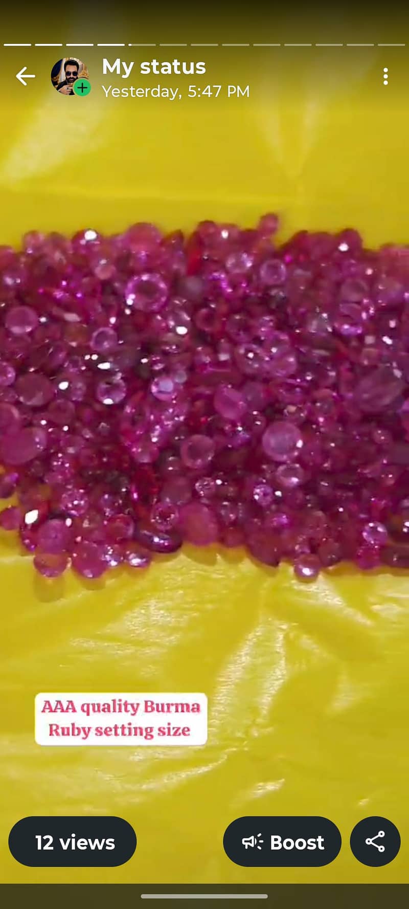 Natural Ruby Burma 1
