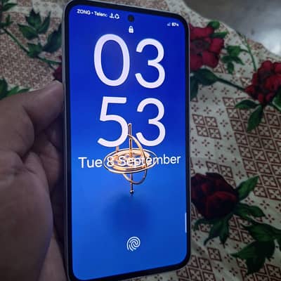 Samsung Mobile A55 5G 10/10 condition complete box