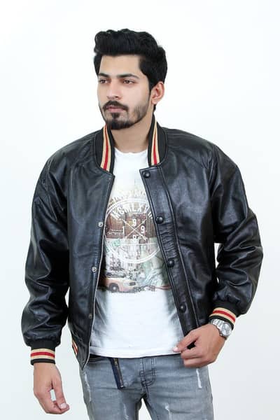 black sheep leather jacket full handmade for men