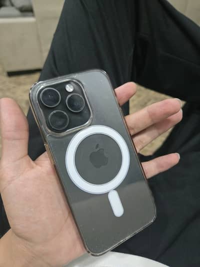 iPhone 15 Pro PTA Approved | Box Pack | 82% Battery | Water Pack