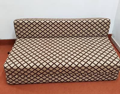 3 Seater Sofa Cum Bed – Converts into Double Bed – Excellent Condition