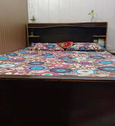 Wooden Double Bed