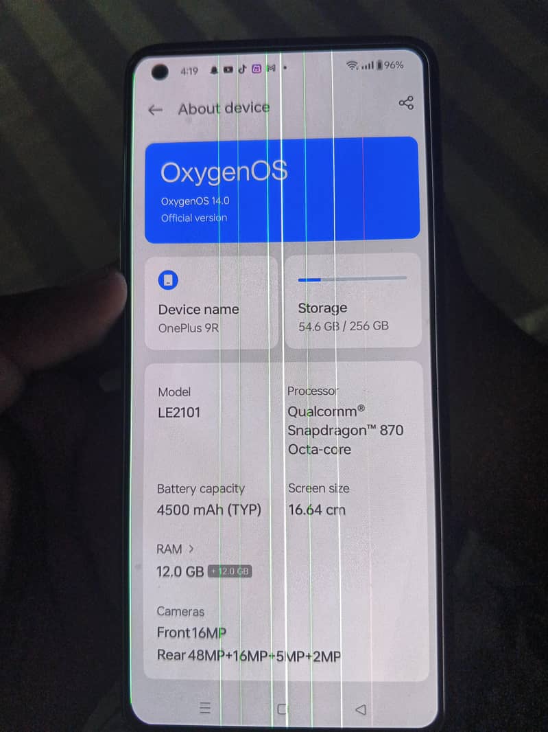One Plus 9R 3
