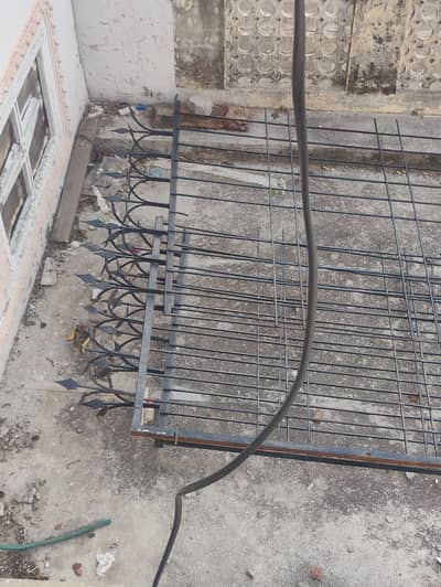 Iron fence