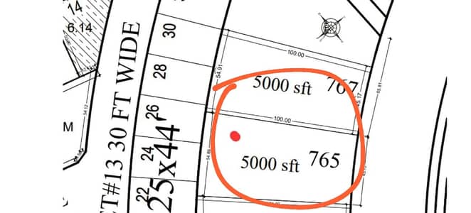 Block Q, Main Boulevard, 1 Kanal Plot, Newcity Phase 2