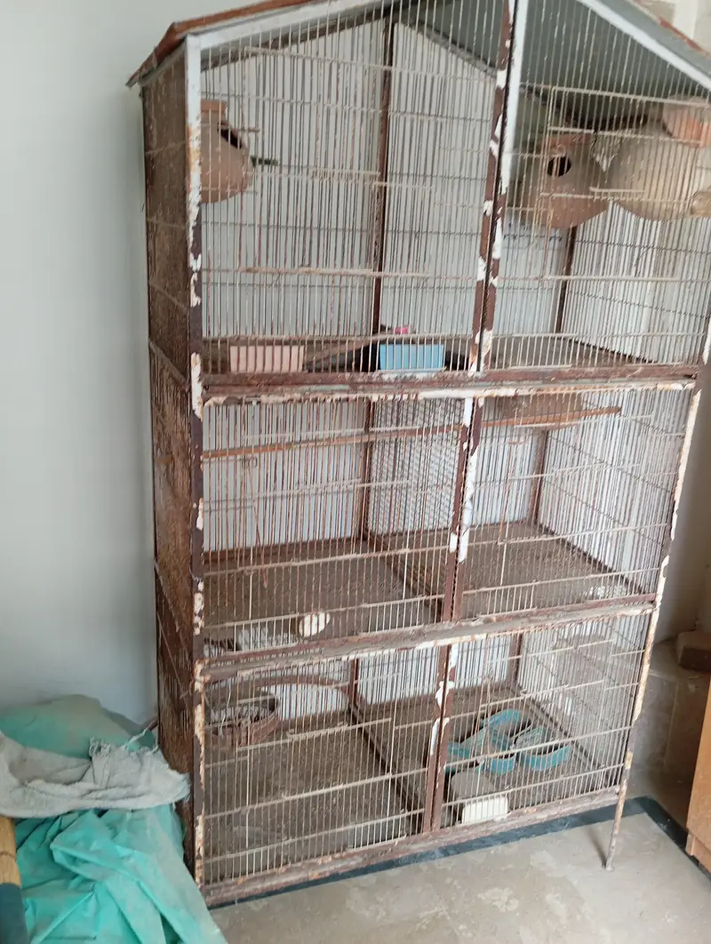 3 bird cages and breeding boxes — photo 3