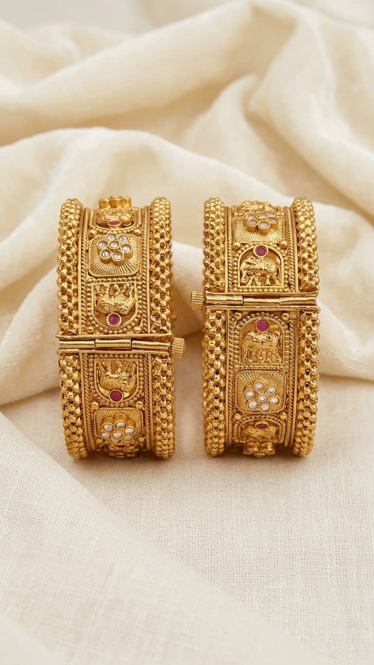 Bangle gold plated 1