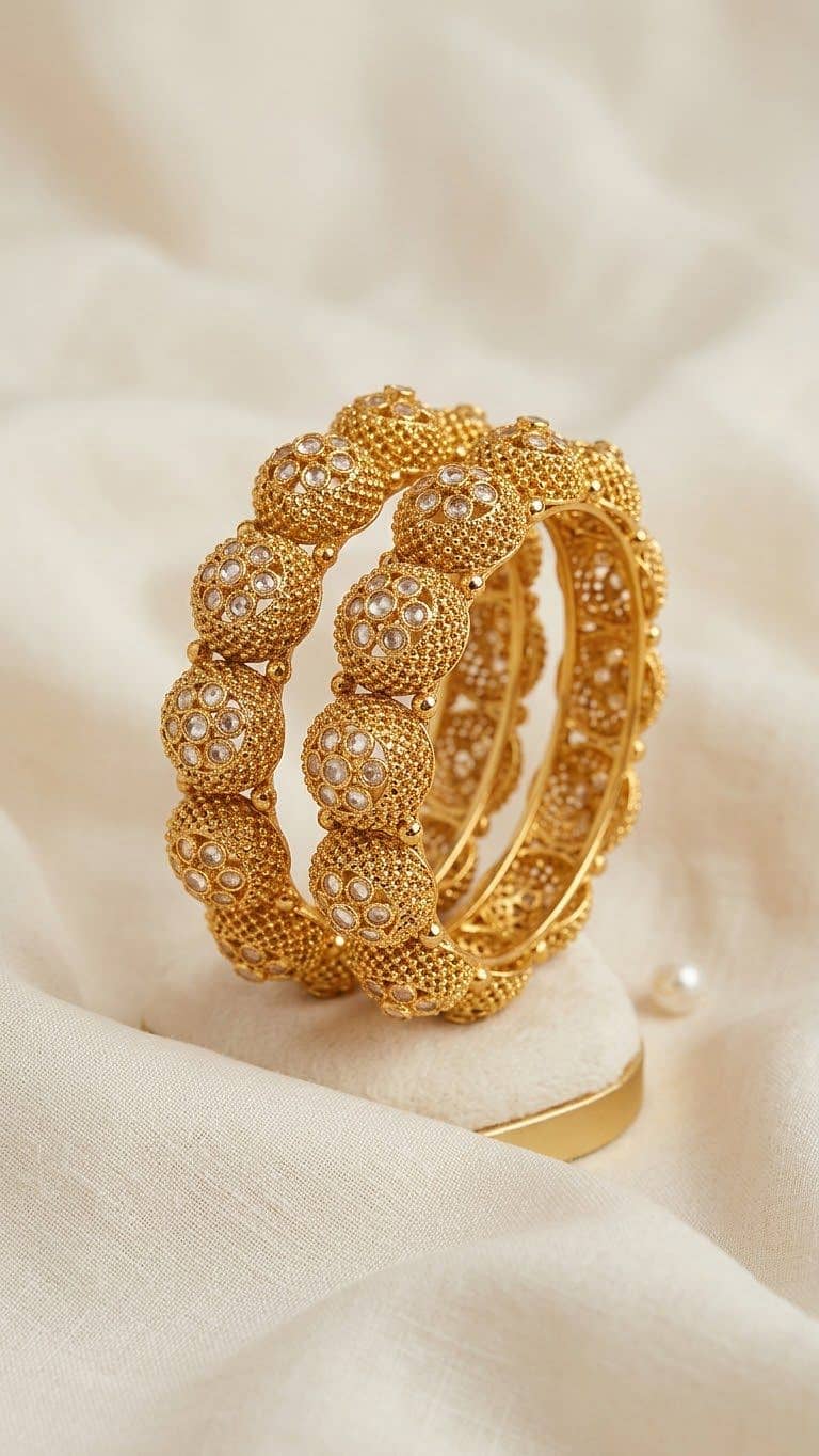 Bangle gold plated 4