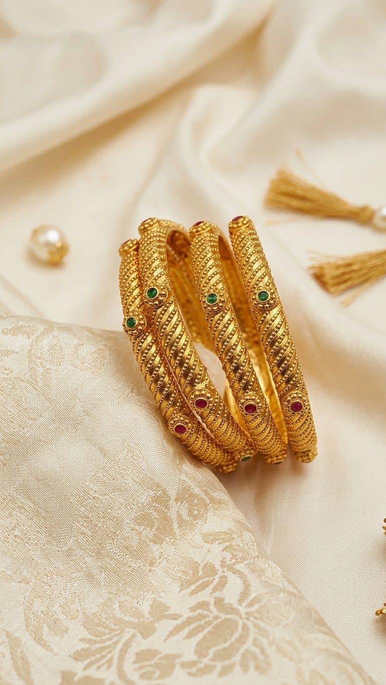 Bangle gold plated 5