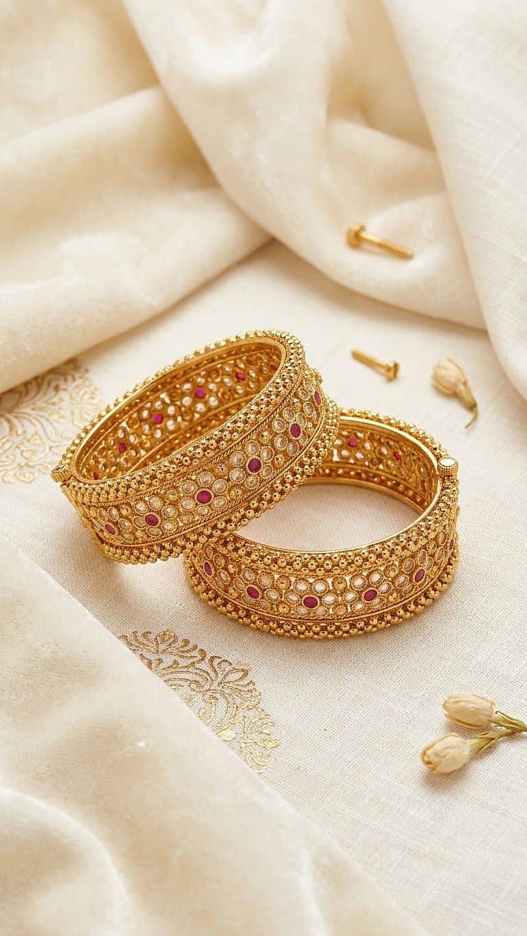 Bangle gold plated 6