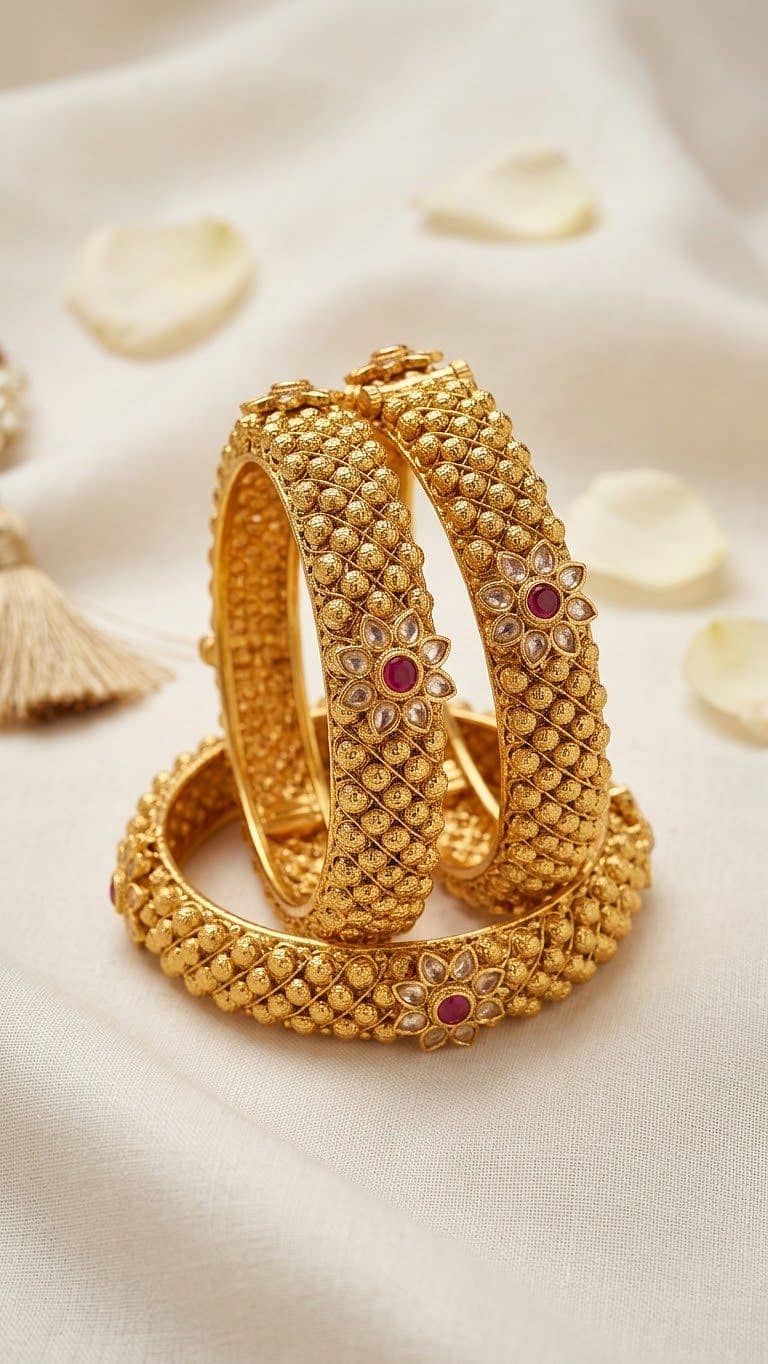 Bangle gold plated 9