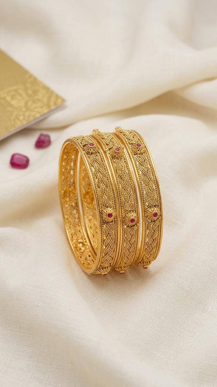 Bangle gold plated 10
