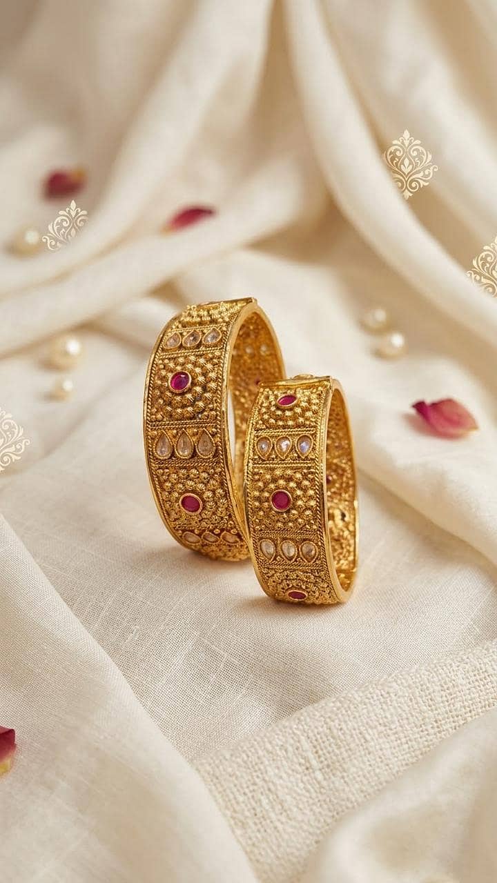 Bangle gold plated 16