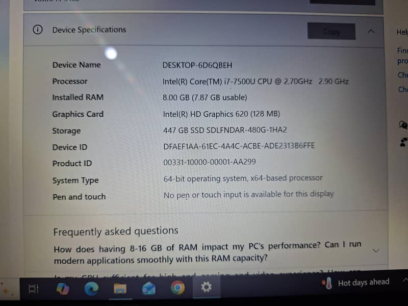 Core i7 (7th Grneration) 1