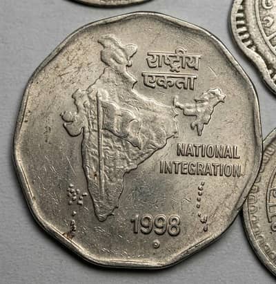 Indian Two old coins-1980