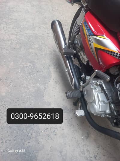 Honda 125 silencer