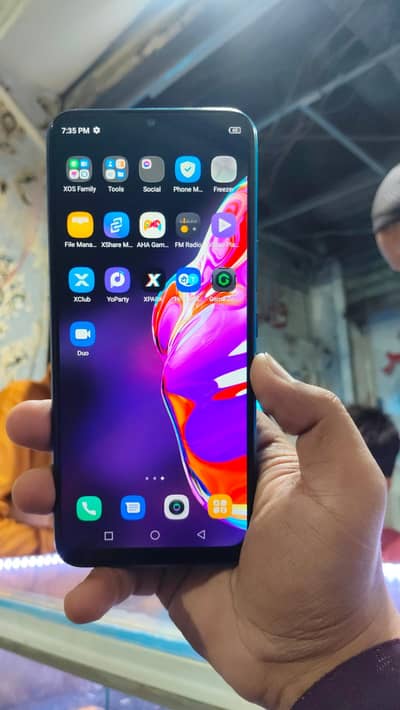 infinix hot 10s 6GB 128GB with box total jenian