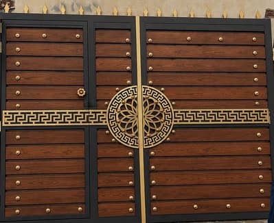 Brand New Iron Main Gate 9*7 Ft premium Patti design