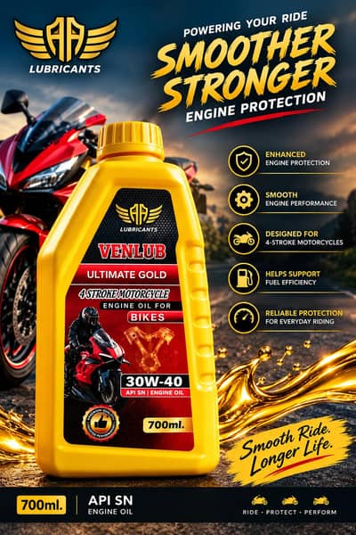 VENLUB Ultimate Gold – Engine Oil