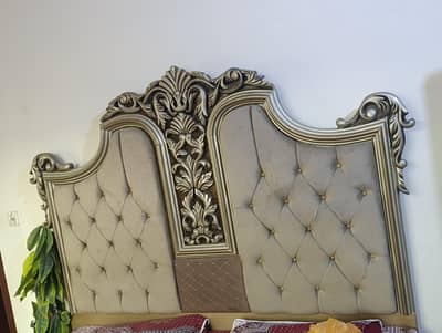 king size bed , side tables , dressing
