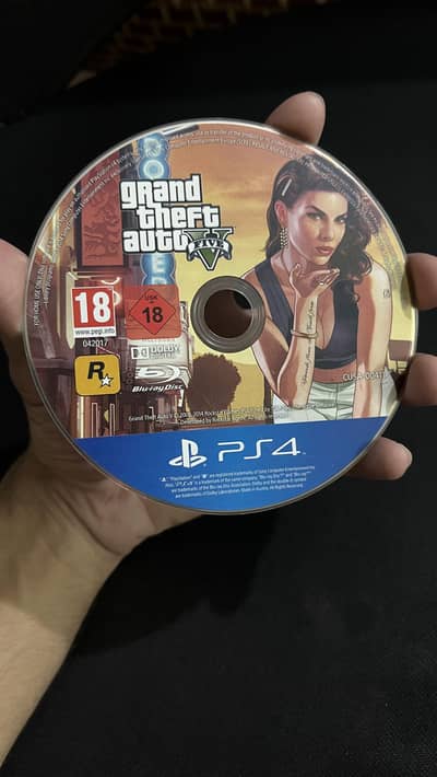 GTA V original CD for playstation ps4