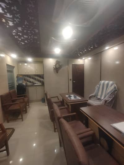 FULLY FURNISHED OFFICE CONTAINER WITH SOLAR SYSTEM